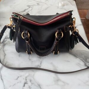 Dooney & Bourke Mini Florentine Satchel – Navy